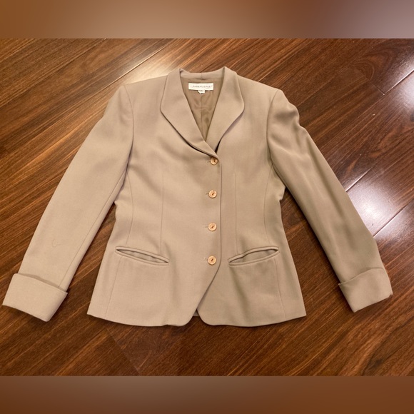 Anne Klein II Wool Skirt Suit - Picture 4 of 10